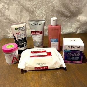L’Oréal Almay Garnier skincare bundle